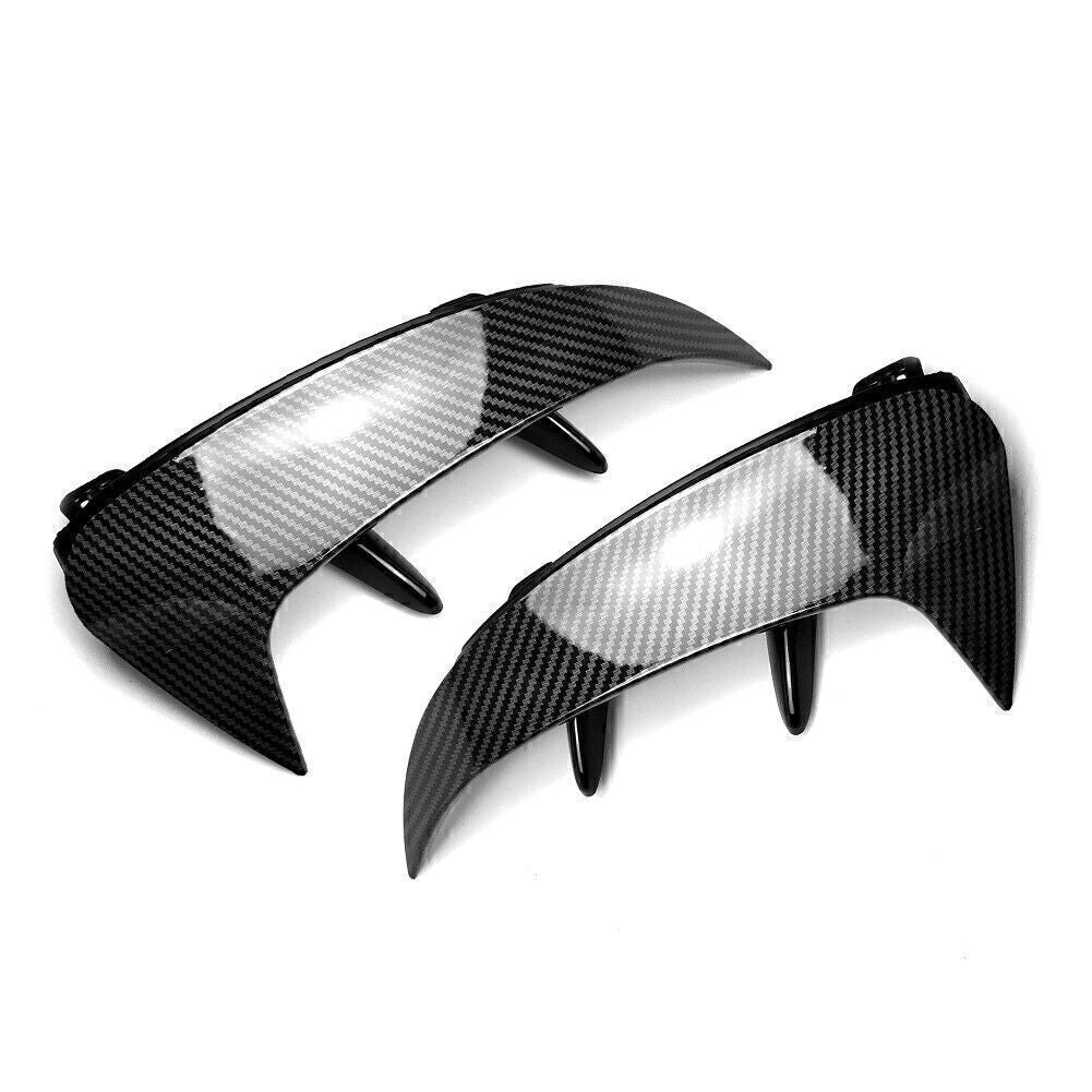 Carbon Fiber Rear Bumper Splitter Air Vent Fit for Mercedes-Benz A-class A200 V177