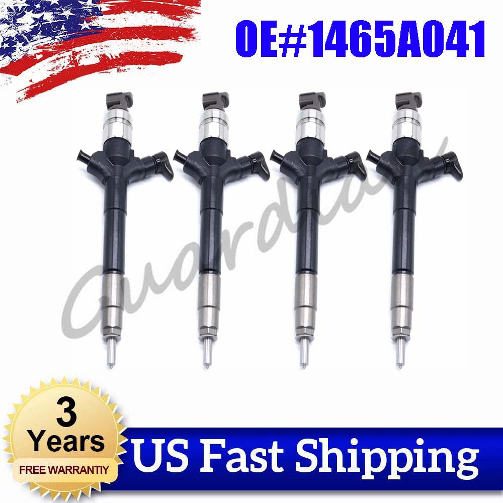 4PCS Rail Diesel Injector Pickup 1465A041 for Mitsubishi 4D56 L200 TRITON Common