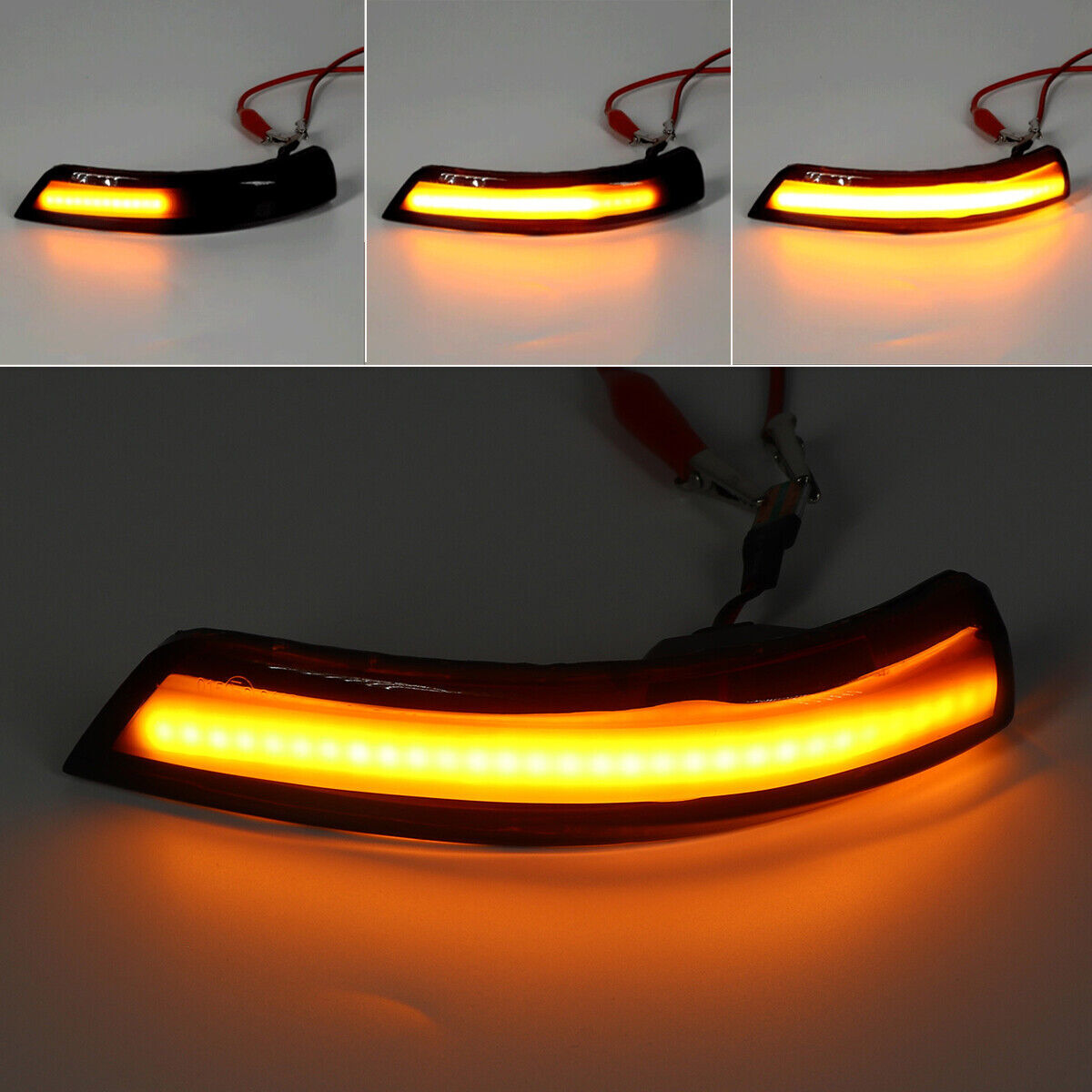 2x LED Turn Signal Light Side Mirror Indicator for Ford Focus MK2 MK3 Mondeo MK4