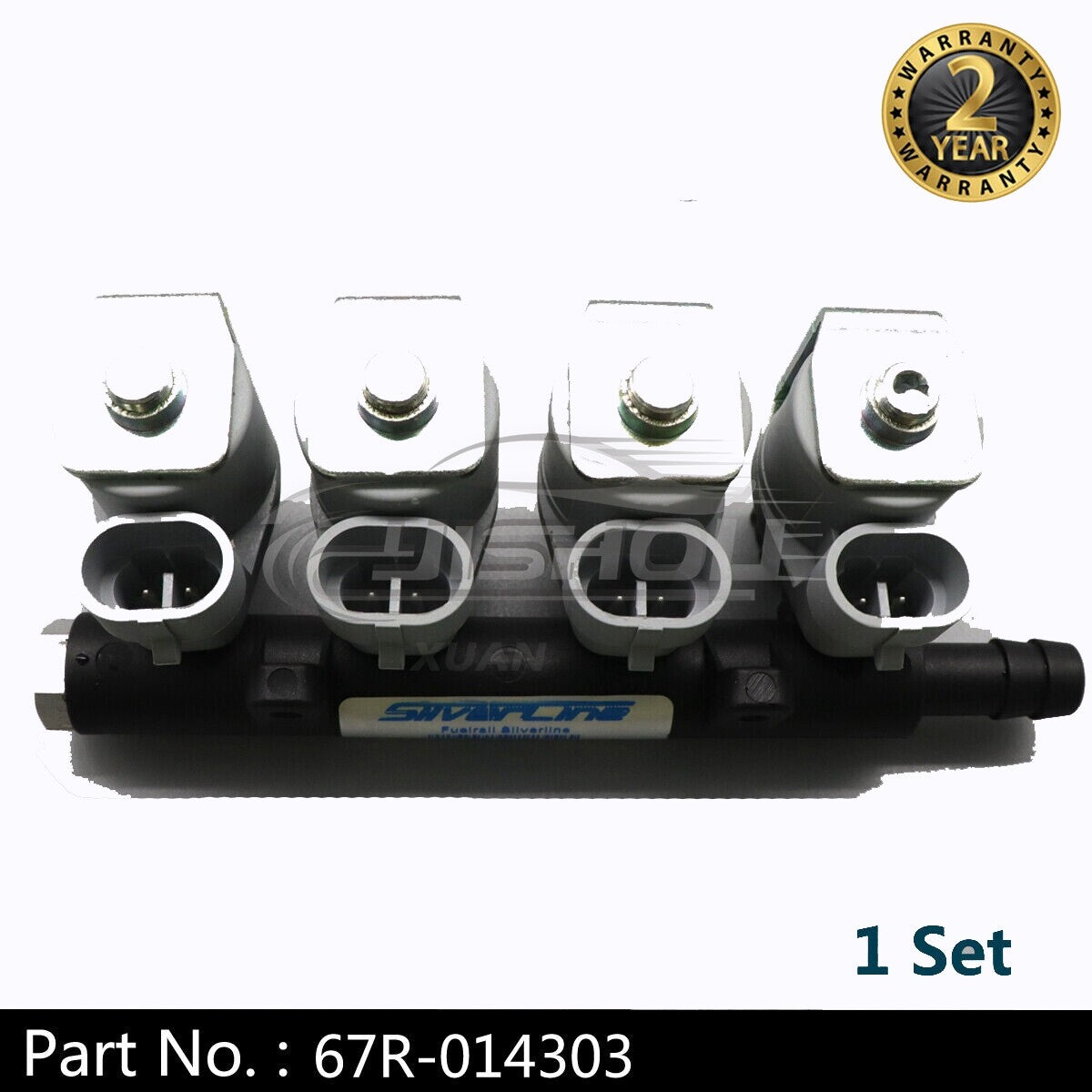 Fuel Injector Kit 110R-004304 67R-014303 for LPG Emmegas for Fiat Punto Evo 2010