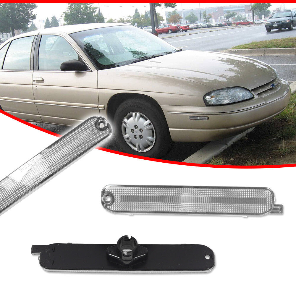 For 95-01 for Chevrolet Lumina 95-99 Monte Carlo Clear Side Marker Light Housing Kit