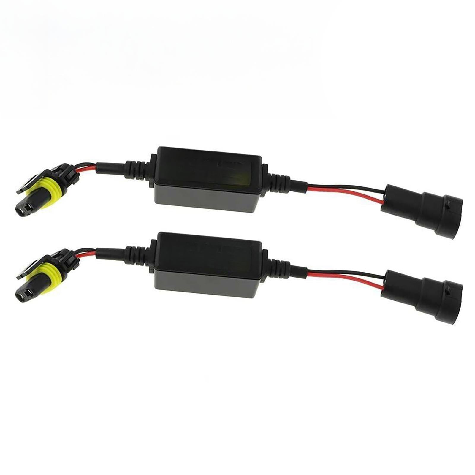2x LED 9005/9006/9012 Headlight Canbus Error Anti Flicker Resistor Decoder