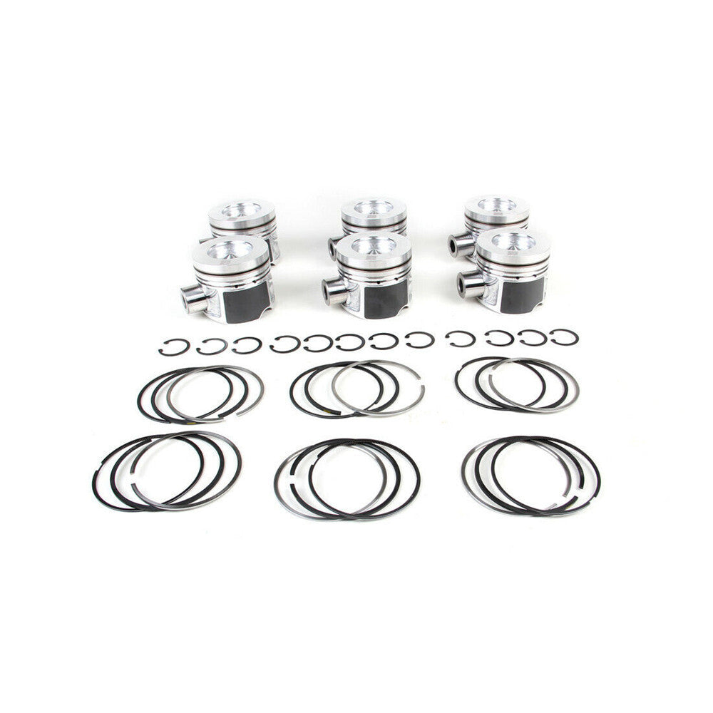 6PCS Pistons Kit for VW Touareg for Audi A4- for A8 Q5 Q7 3.0 TDI ¦µ83.01/30mm 059107065DF