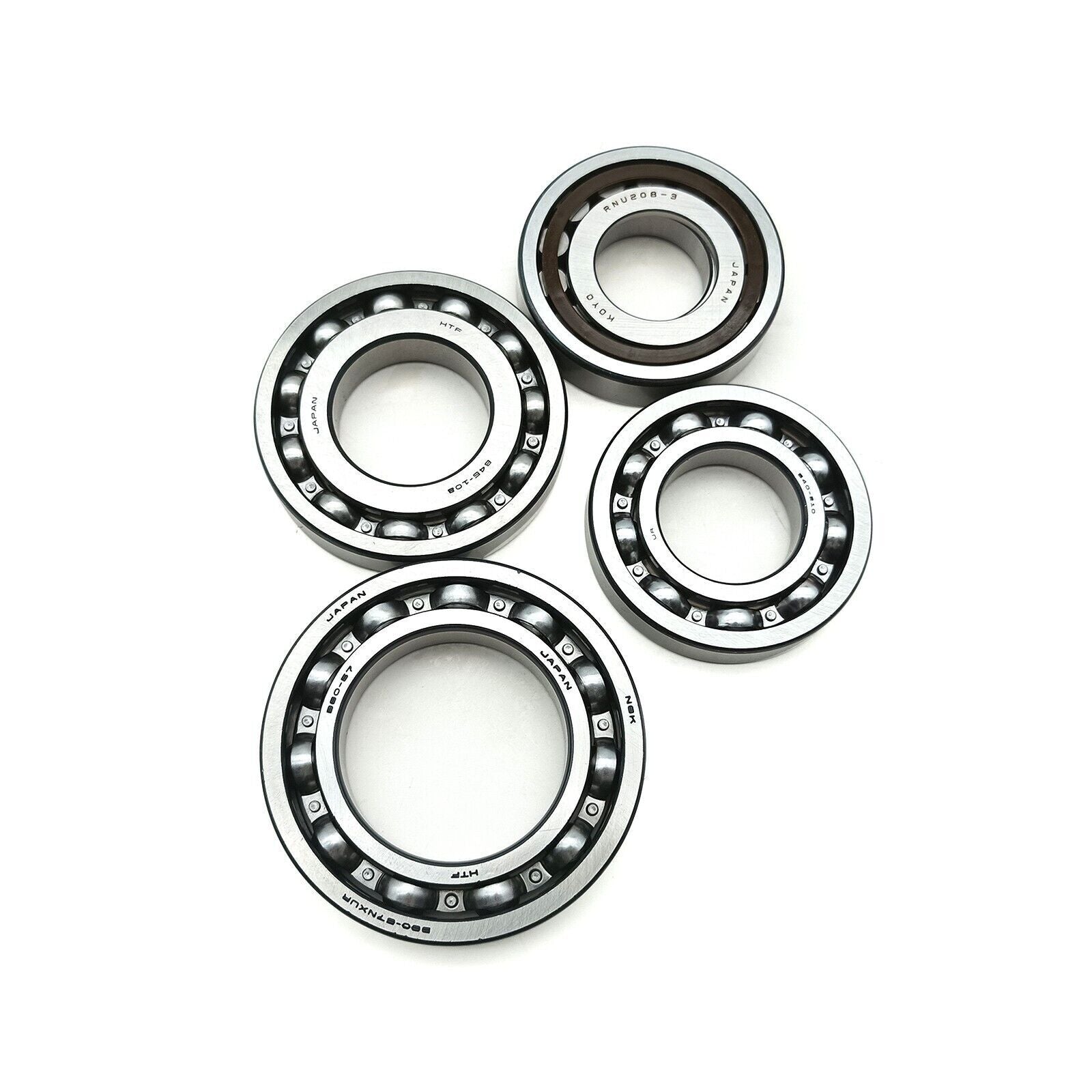 4-piece CVT transmission pulley bearing kit suitable for Nissan for Renault JF011E RE0F10A