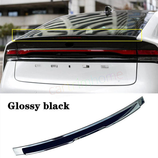 Rear Trunk Spoiler Tail Wing Lip Black ABS For 2023-2024 for Toyota Prius Hatchback