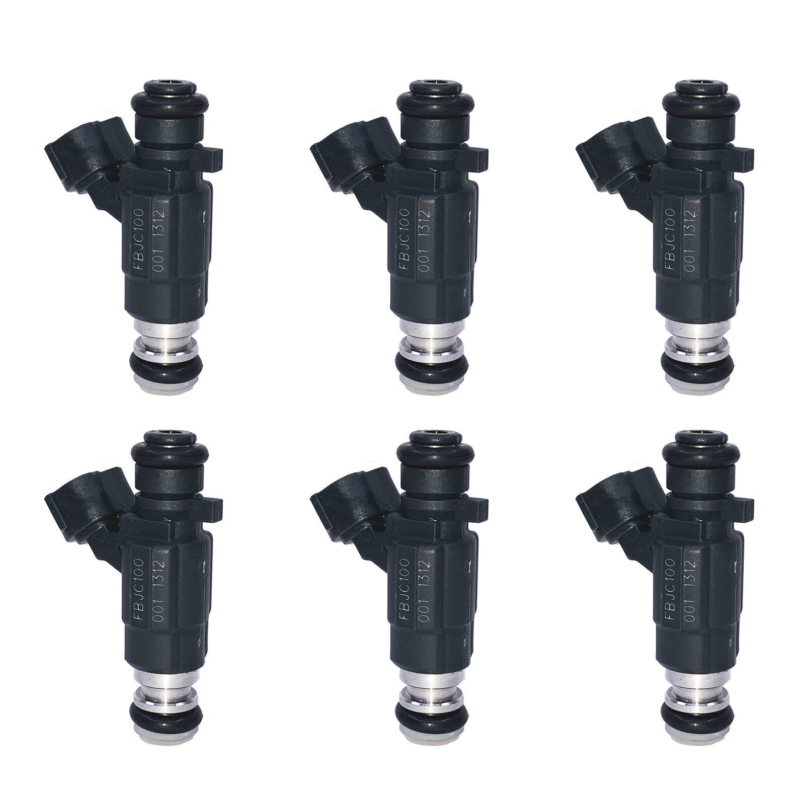 Set of 6 Fuel Injectors FBJC100 For 2003-2004 for Nissan 350Z 3.5L