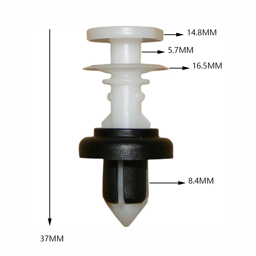 5 Car Door Pillar Card Panel Moulding Trim Retainer Clips for Honda