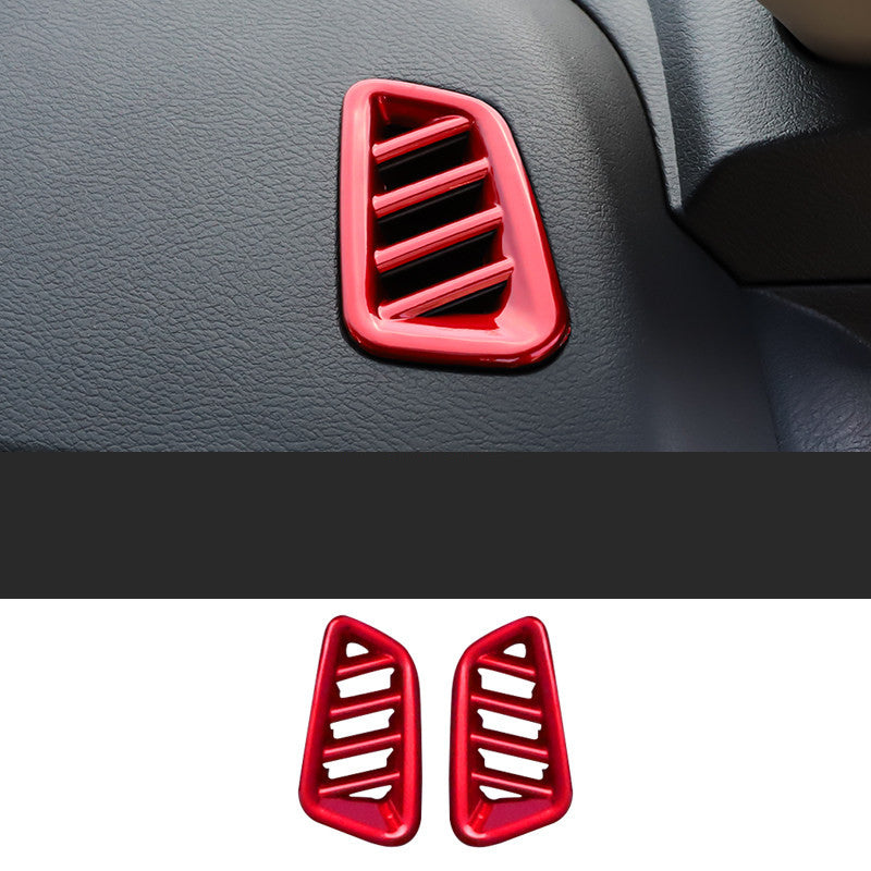 for Nissan Sentra 2020-2023 Red Inner Car Dashboard Air Outlet Vent cover Trims