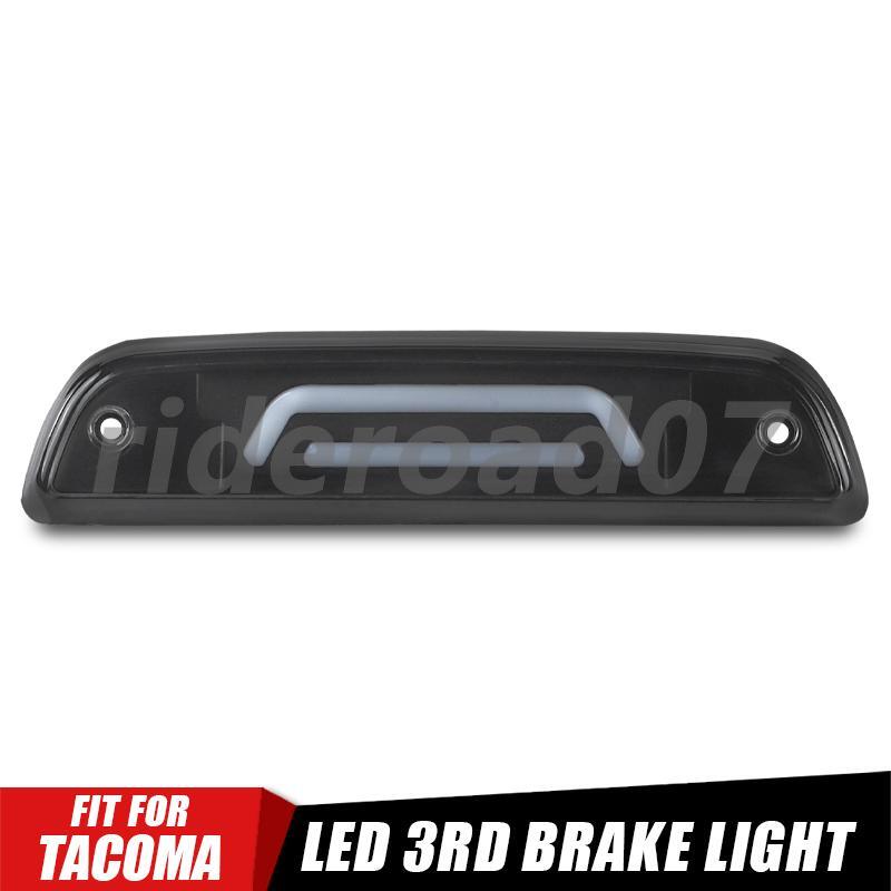 Third 3rd LED Rear Brake Stop Tail Light Lamp Smoke Fits 1995-2017 for Toyota Tacoma