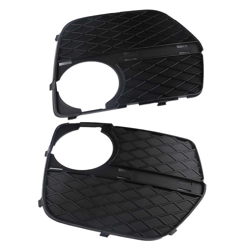 1 Pair Front Bumper Fog Light Closed Grid Grille Fits for BMW X6 E71 2012-2014 LHRH