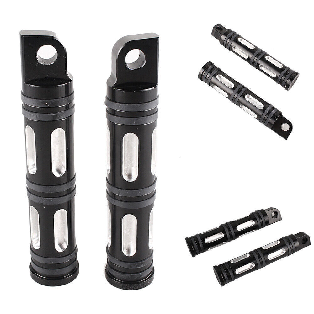 CNC Aluminum Foot Pegs Footpegs Fit for Harley Sportster XL883N FXCW 49312-10