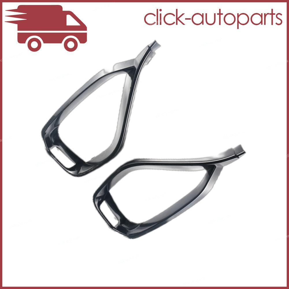 LHRH Side Fog Light Bezel Grille Bumper Trim for BMW 2014-16 428i F32 F33 F36