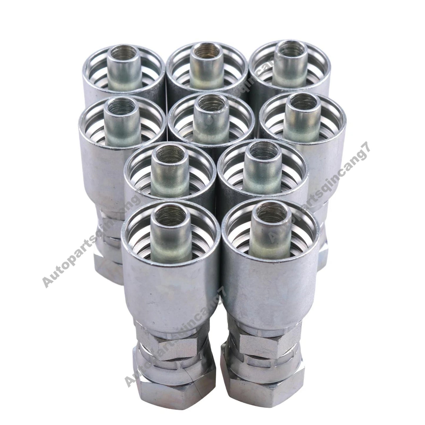 10X Hydraulic Hose Fitting With 5/8 Female JIC Swivel 10643-10-8 For Parker