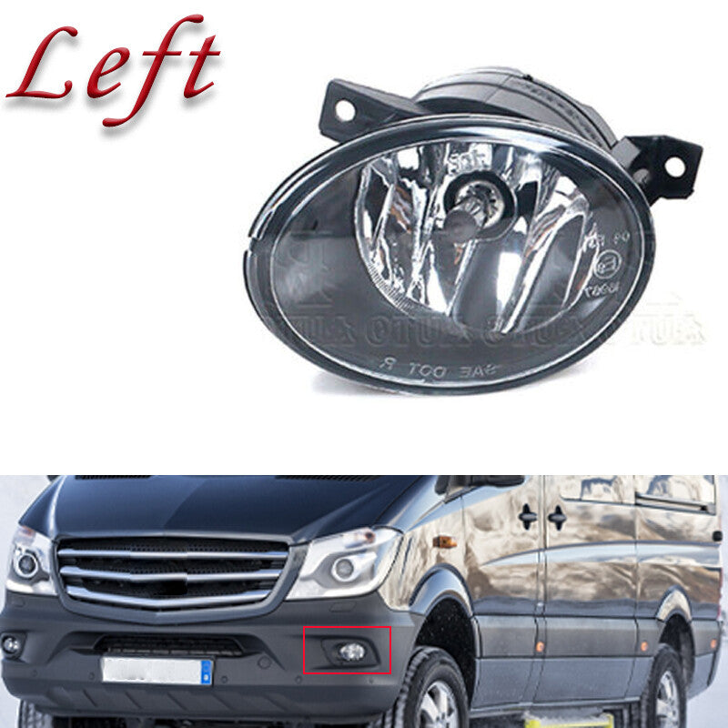 Left side Front Fog Lamp With Halogen Bulbs for Mercedes-Benz Sprinter W906