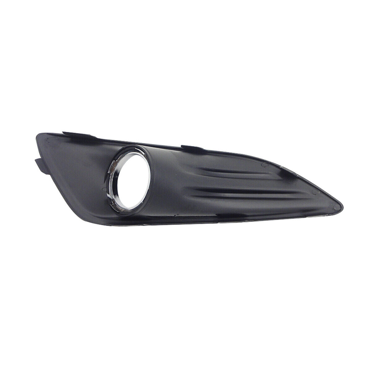 Gloss Black Front Left Fog Light Lamp Cover Bezel Trim for Ford Fiesta 2013-2015