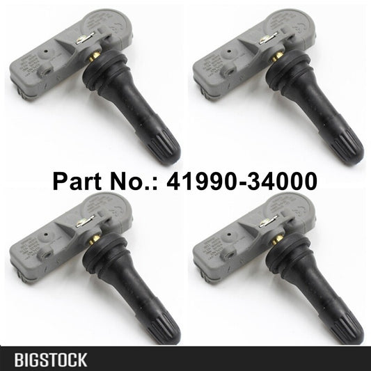 4PCS Tire Pressure Sensor TPMS 4199034000 41990-34000 433MHZ Fit For Scangyong