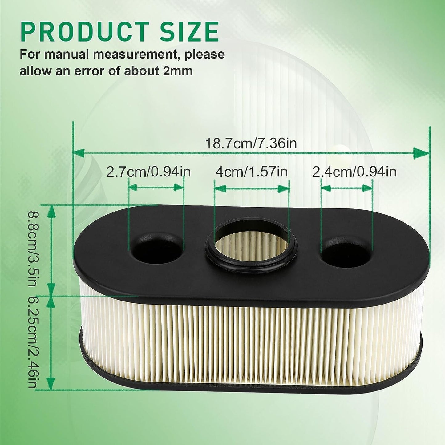 Air Filter for Kawasaki FH381V FH430V FH480V FH541V FH580V 4 Stroke Parts 13 15