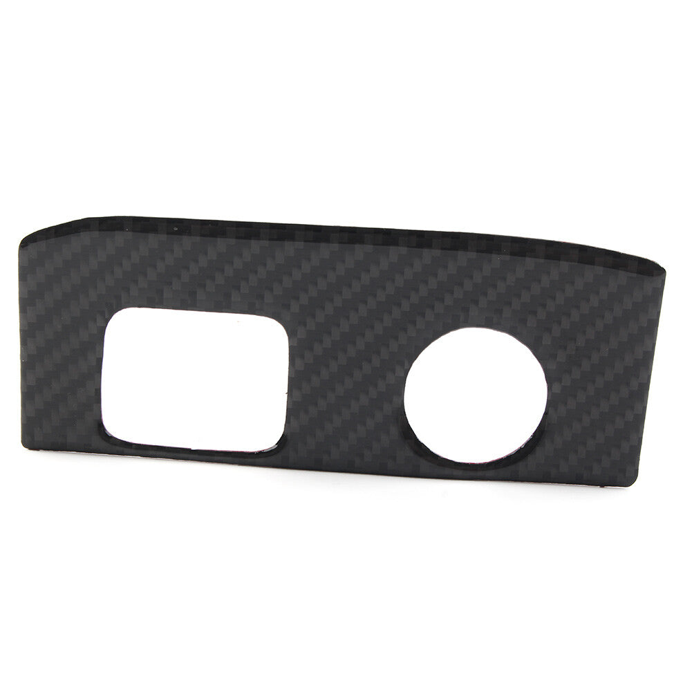 LHD Console Cigarette Lighter Panel Trim Fit for Chevrolet Equinox 2018-2021 Carbon