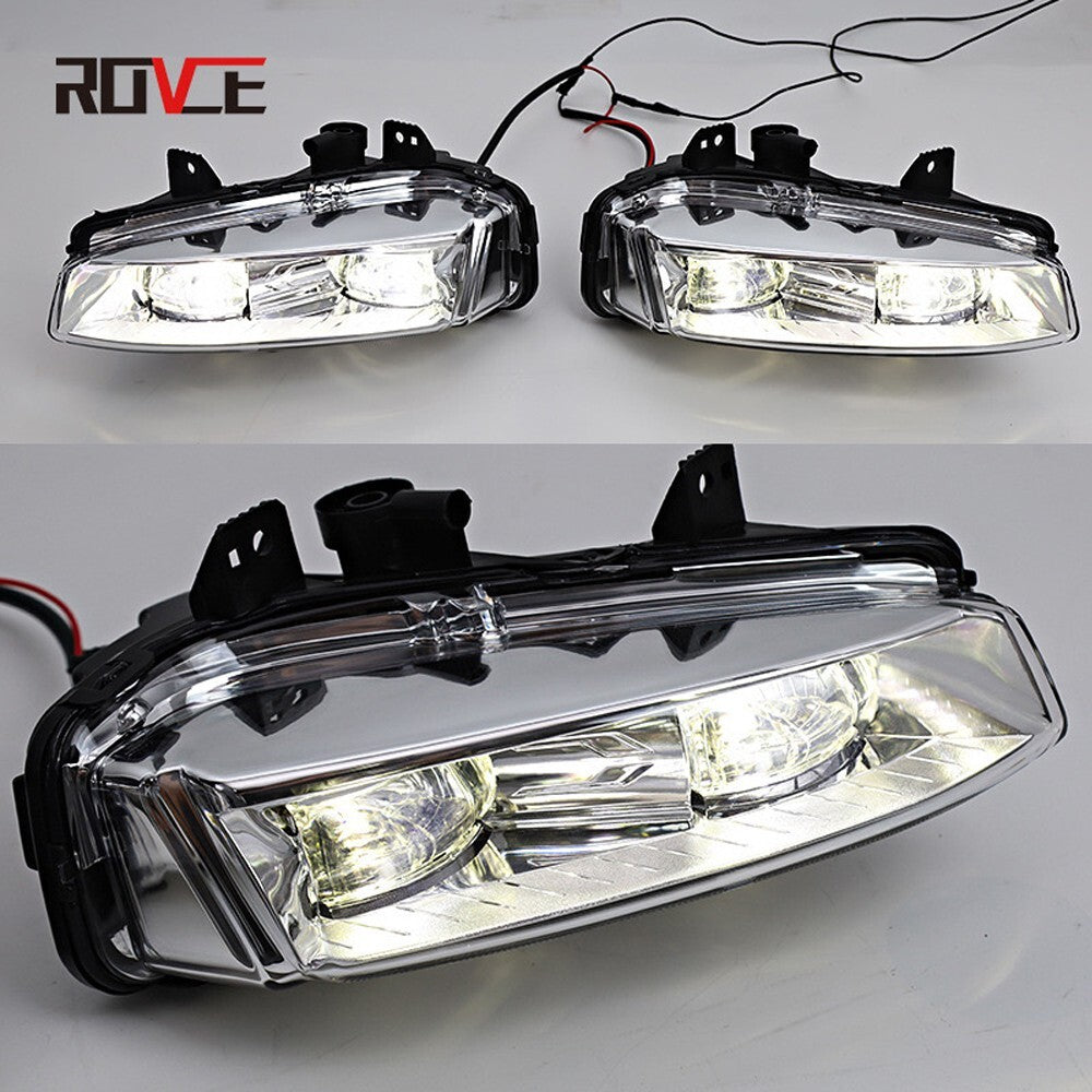 LED Front Bumper Fog Lights Lamp Fit for Land Rover for Range Rover Evoque 2012-2015