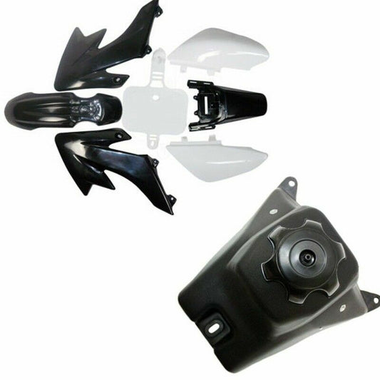 Rectifier kit with plastic fenders + fuel tank for CRF50 110cc 125 SSR Pit Dirt bicycle