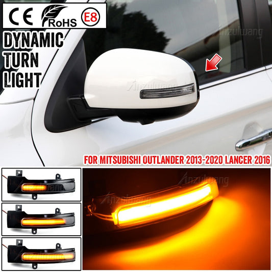 Dynamic Turn Signal Light for Mitsubishi Outlander 2013-2020 Lancer 2016