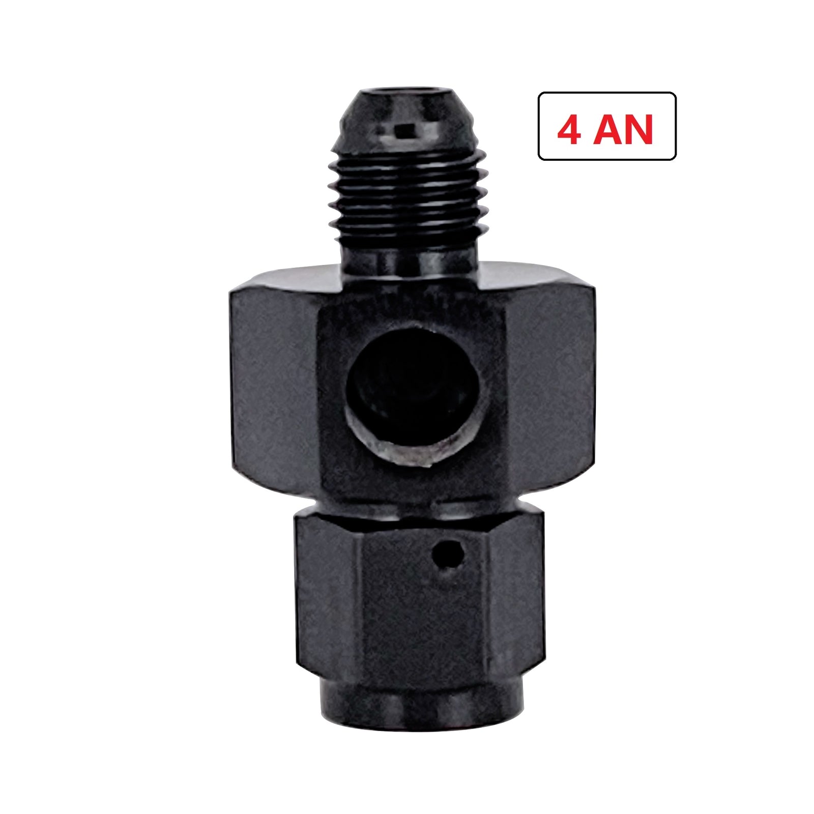 Liquid 0-15psi Fuel Pressure Gauge Regulator Gauge 1/8 NPT W/4AN Adapter