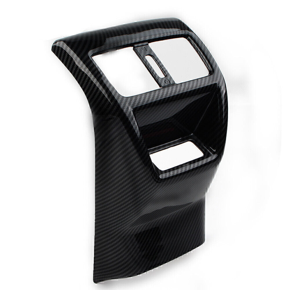 Fit for Honda for Civic 11th 2022-Up Carbon Fiber Rear Air Outlet Vent Anti-Kick Panel