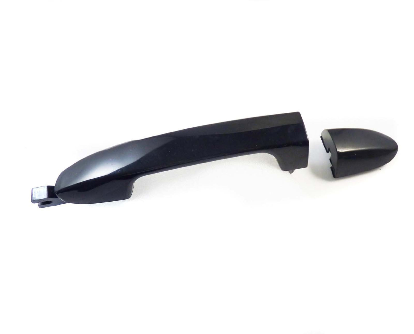 Black base paint on the left rear driver's side of the outer door handle is suitable for Kia Spectra 5