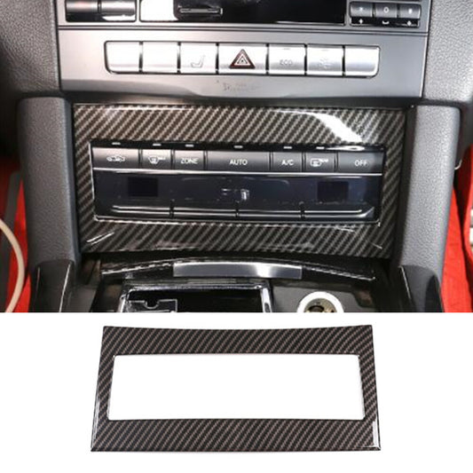 Carbon ABS Air Condition Switch Button Trim for Mercedes-Benz E Class W212 14-15