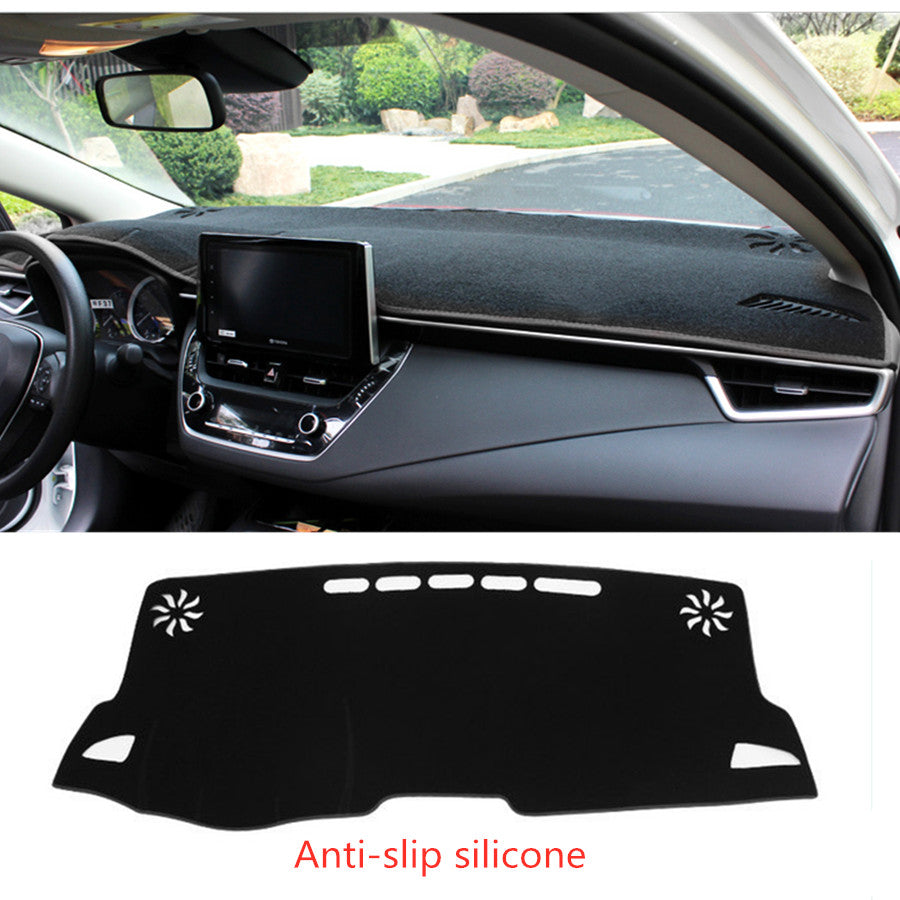 DashMat Dashboard Cover Dash Cover Mat Black Look Pad for Toyota for Corolla 2020-24