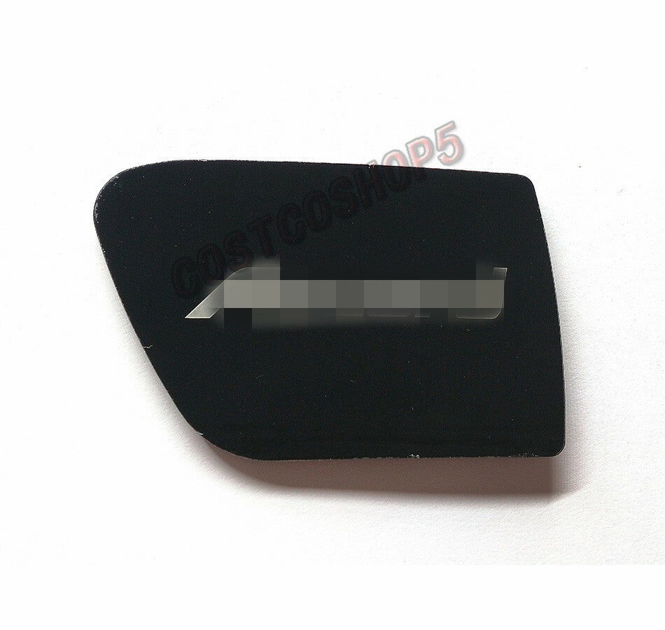 Set of 4 Black Titanium Steel Inner Door Bowl Cover Trim for Honda Accord 14-17