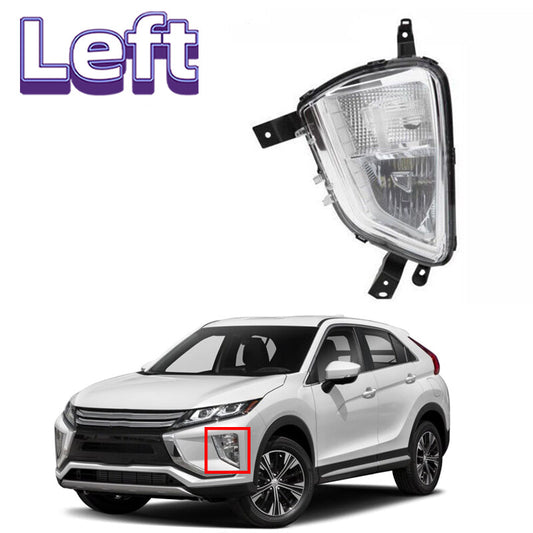 for Mitsubishi Eclipse Cross 2017-2020 Left Front Bumper Fog Light Fog Lamp LED