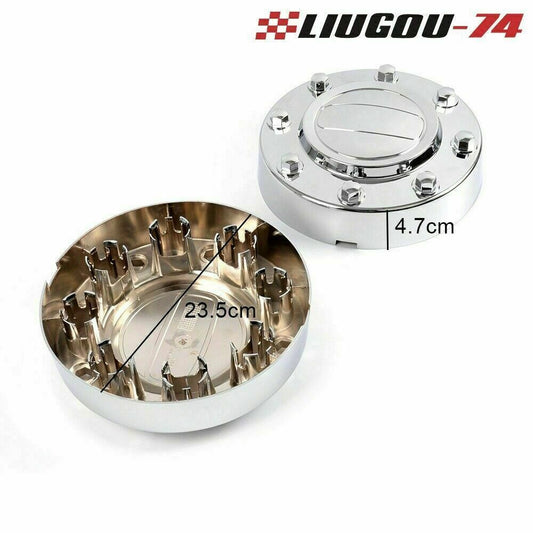 Front wheel center cover fits 11-16 for Dodge for Ram 3500 1-ton dual truck chrome U