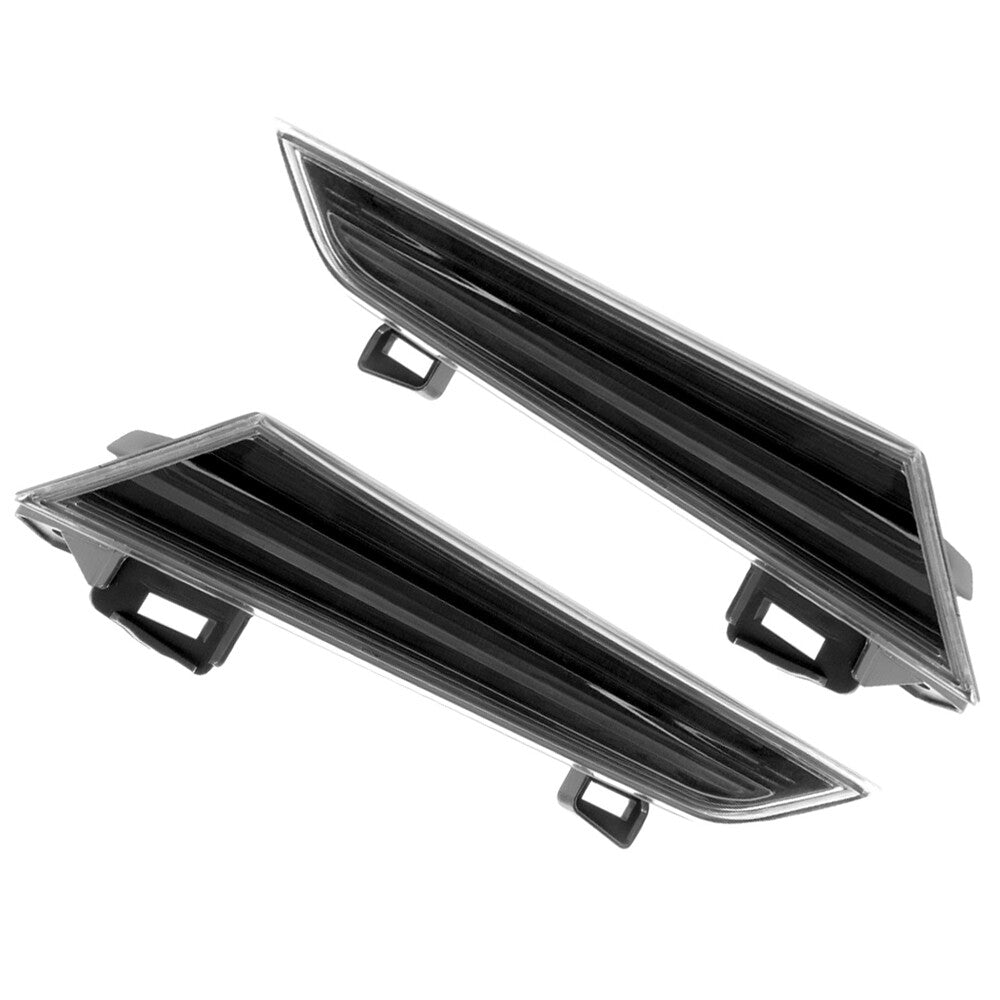 Pair Fits 2009-2013 for Nissan Murano Right Left Front Headlight Reflector Panels