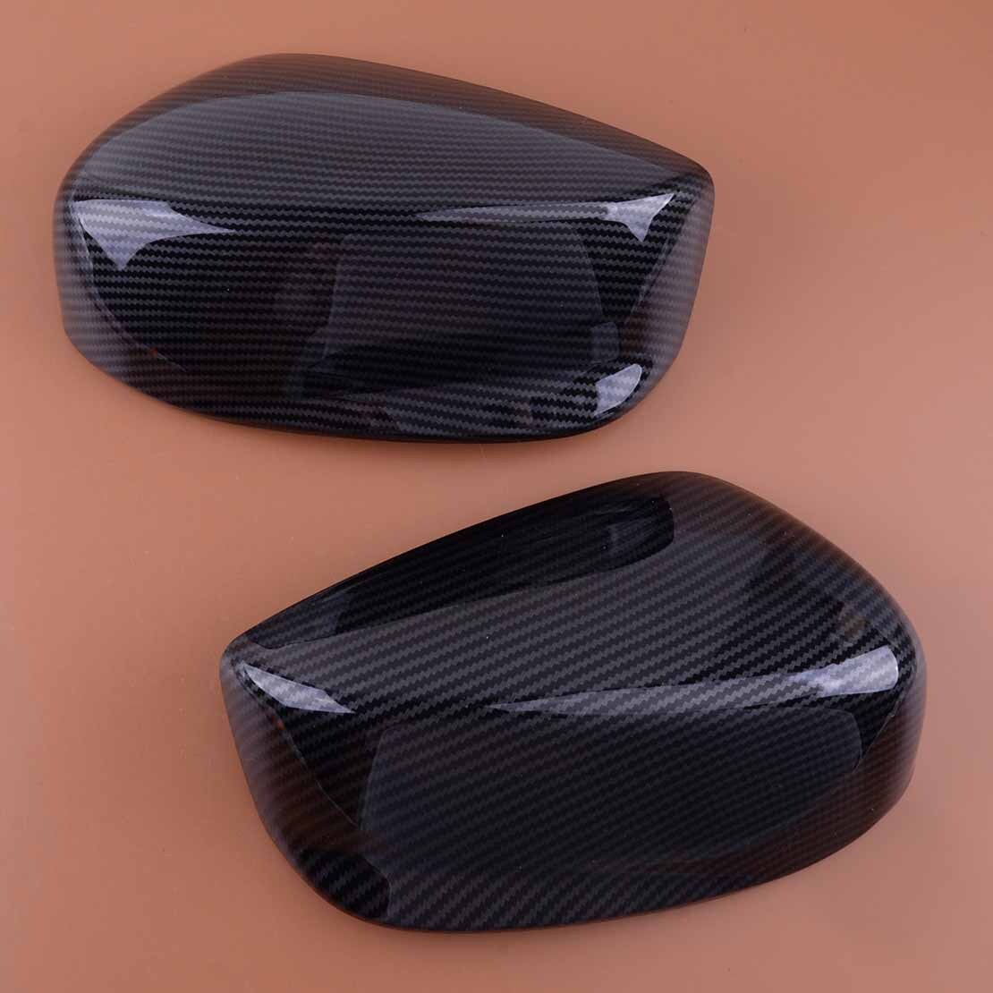 Carbon Fiber Style Side View Mirror Cover Cap Fit for Honda Accord 2013-2017