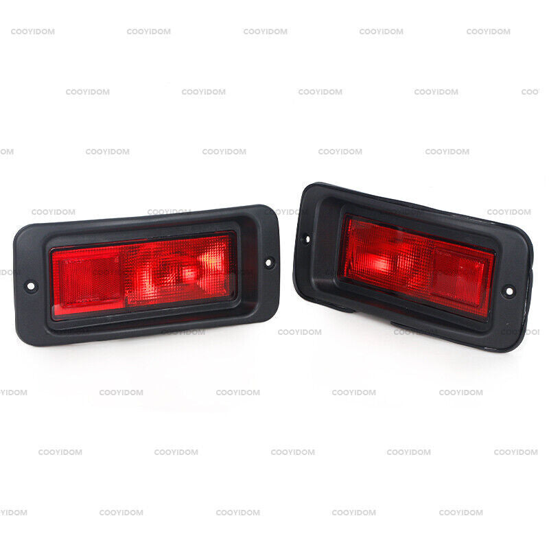 Pair Rear Bumper Tail Lights Lamps for Mitsubishi Montero Pajero Sport 1999-2008