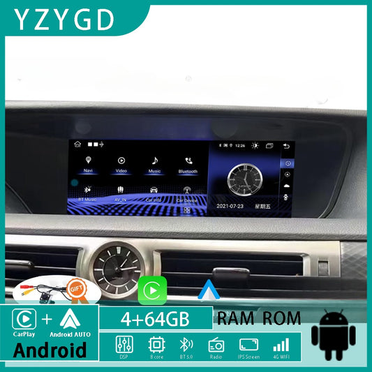 Car Radio for Lexus GS GS250 GS300 GS350 GS450 2012-2017 Android Stereo CarPlay