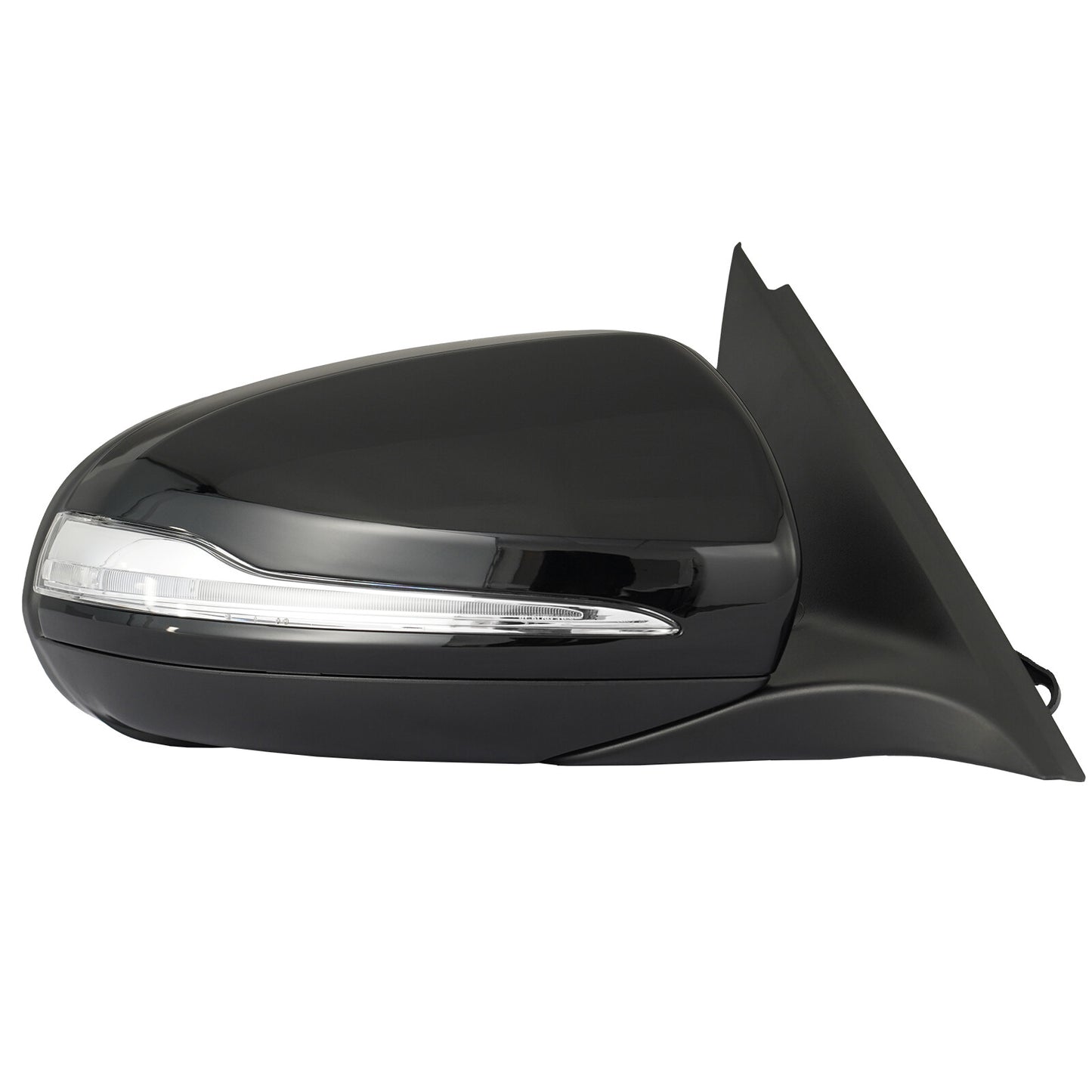 Black right passenger side mirror for 2015-2021 for Mercedes C250 C300 C350 C63