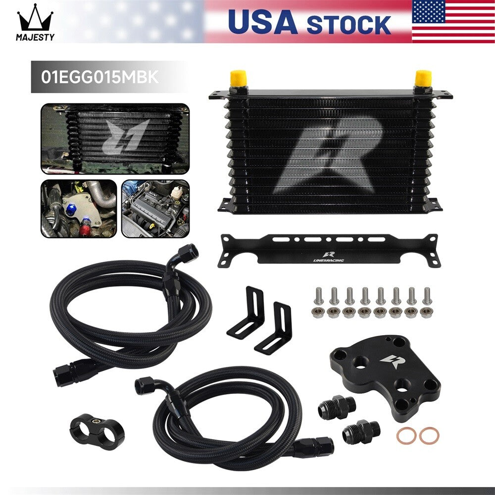 LR AN10 13Row Oil Cooler Kit for BMW for Mini Cooper S Supercharger R50 R52 R53 1.6L