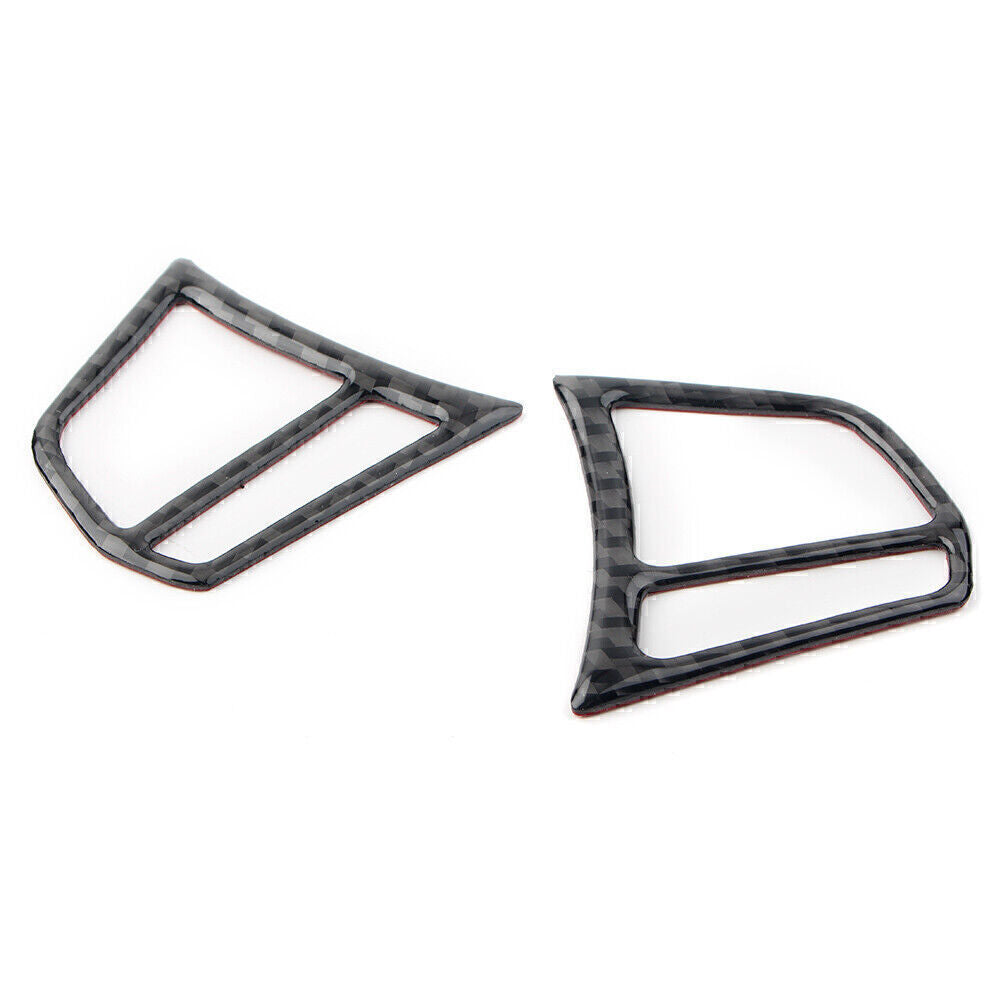 2x Steering Wheel Button Frame Cover Trim Sticker Fit for BMW F20 1 F21 2 F30 3 F32