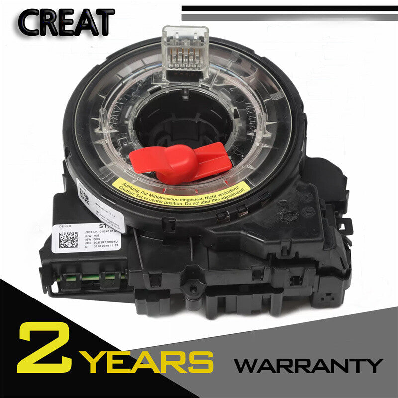 The new steering angle sensor slip ring is suitable for Audi A4, A5, Q5, S4, and S5 models. (8K0953568M Q G-)