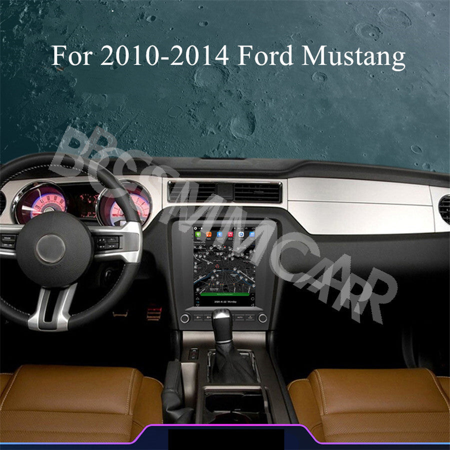 Car Radio Stereo Fit for Ford for Mustang 2010-2014 Touch Screen For Apple Carplay