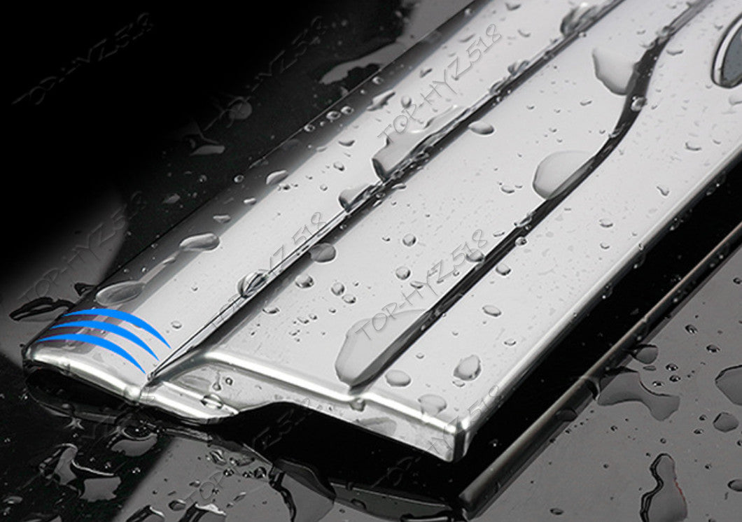 for Lexus RX 2023-2024 Chrome Window Wind Visors Sun Rain Guard Vent Deflectors