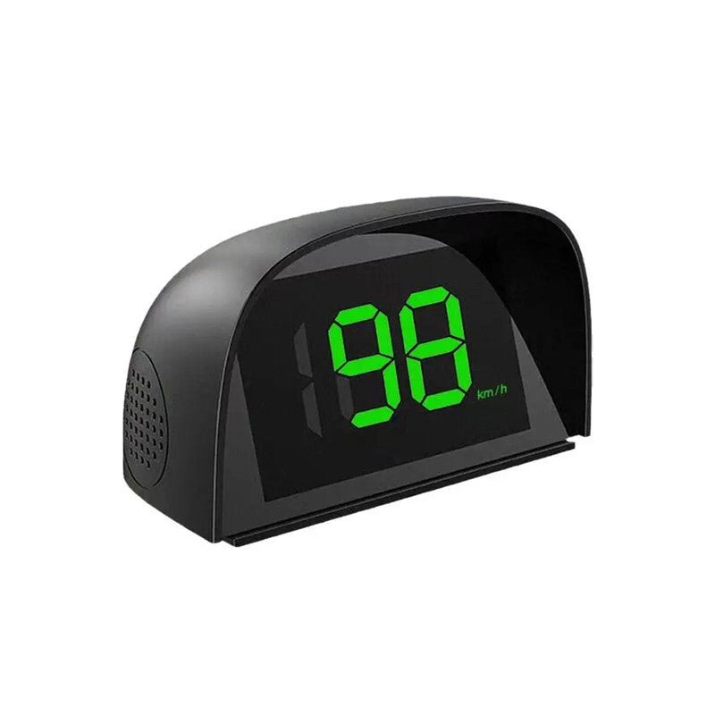 Car KMH HUD Head Up Display GPS Digital Speedometer Green Big Font Speed Meter
