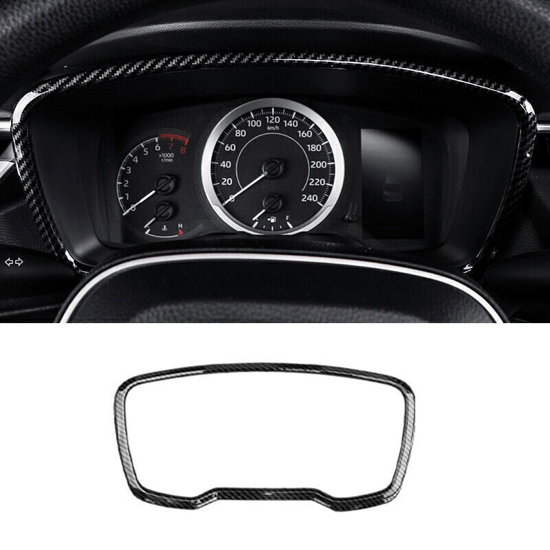 for Toyota GR for Corolla Hatchback 2023-24 Carbon Fiber Instrument Decor Cover Trim