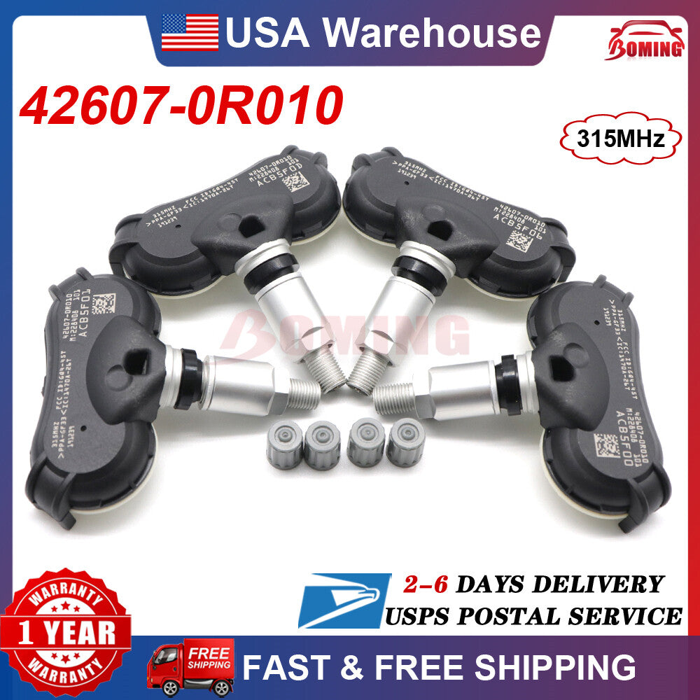 new 42607-0R010 tire pressure sensor 315MHz, suitable for Toyota RAV4 HIGHLANDER 2013-2020.