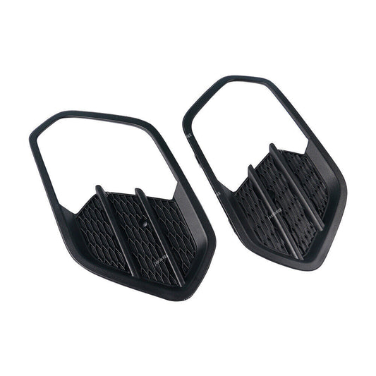 Pair Front Left  Right Bumper Grille Outer Cover Fit for Ford Escape 2017-2018