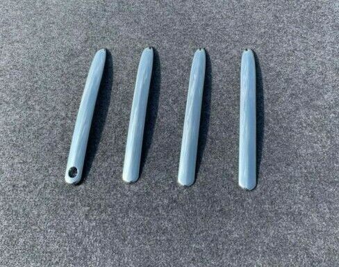 Chrome front bumper corner lip trim for Lexus RX350 RX450H 16-2019