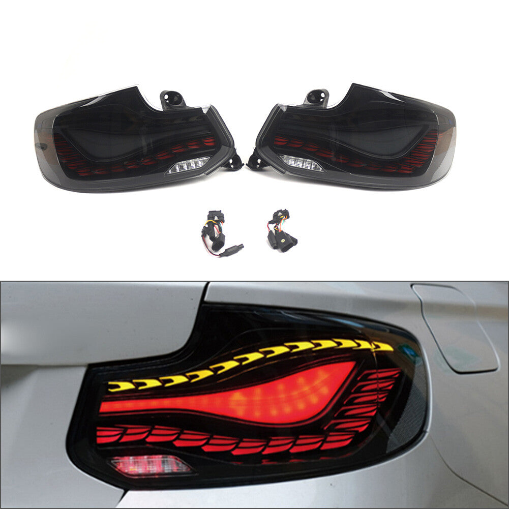 2pcs Tail Light Sequential Rear Lamps Brake Lamp for BMW 2 Series F22 F23 M2 F87