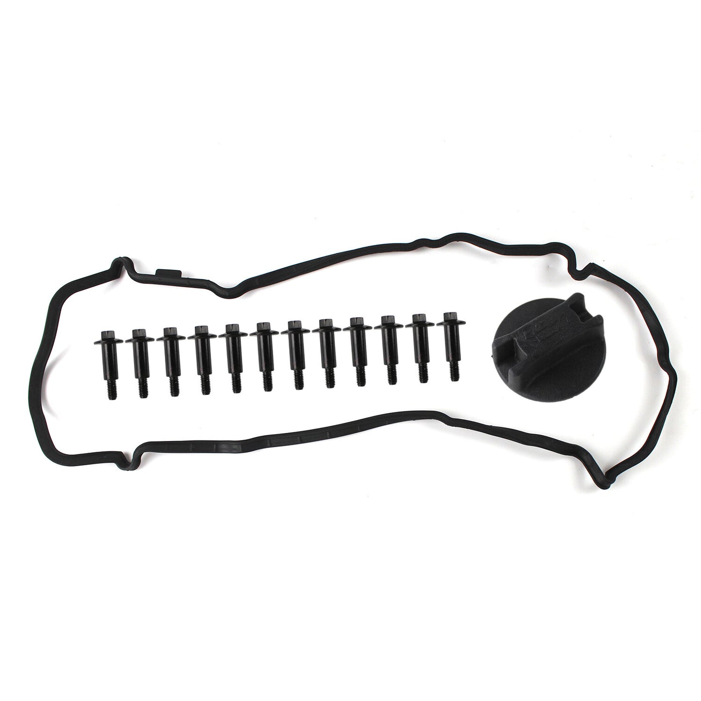 Engine Valve Cover with Gasket and Bolts for Nissan Altima Rogue Qx60 2.5L 14-17